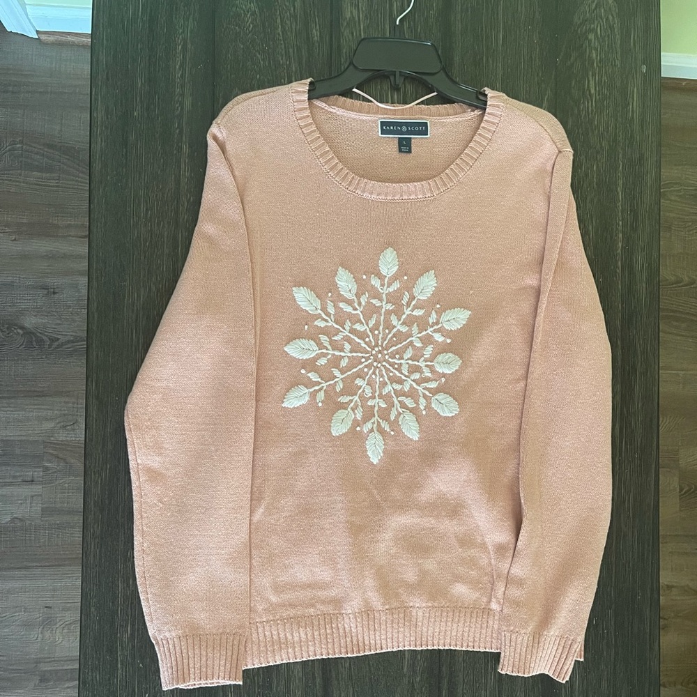 Nice fall sweater.